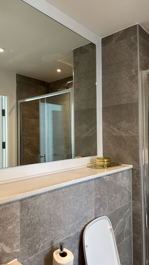 Towels, soap, toilet paper