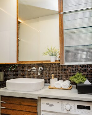 Apartment, 1 Bedroom, Smoking, Balcony | Bathroom - Modern 1BR Walk to Beach & City Spots (Malé)