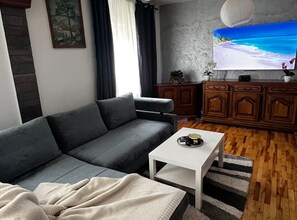 House (Two Bedroom House) | Living room - House Burić (Senj)