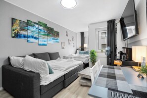 1 Schlafzimmer, Bügeleisen/Bügelbrett, Reisekinderbett, kostenloses WLAN