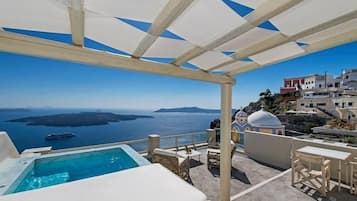 Honeymoon Suite with Caldera View And Private Tub | Terraço/pátio