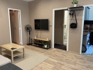 1 sovrum, strykjärn/strykbräda, resesäng och gratis wi-fi