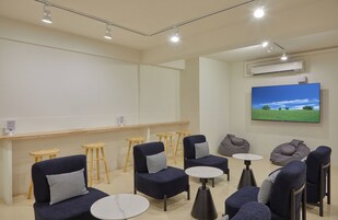 Sala de estar en el lobby