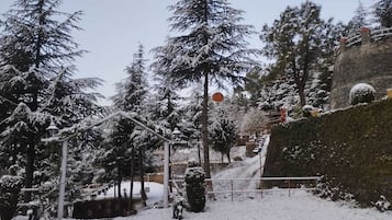 Façade de l’hébergement