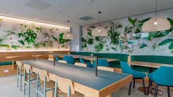 Sala de estar en el lobby