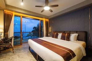 Quarto luxo, vista para o mar | Vista do quarto