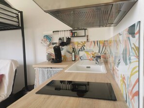 Private kitchen - Studio LE CLEMARION SuperDévoluy (Dévoluy)