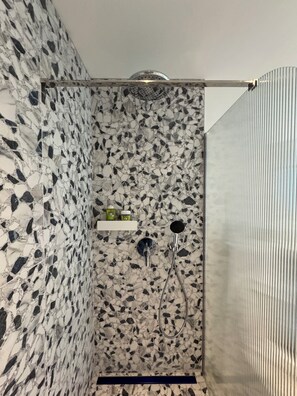Towels, soap, toilet paper