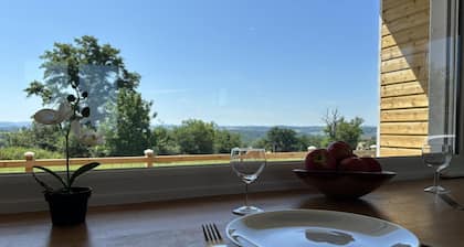 Modern Nature Retreat in Auvergne, 4 People