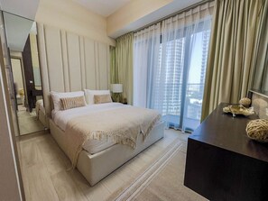 1 soverom og sengetøy