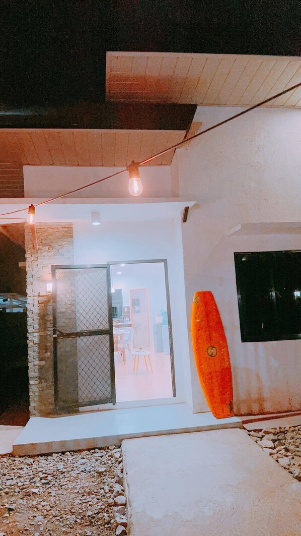 Ferienhaus, 2 Schlafzimmer, Raucher, Terrasse | Eingangsbereich