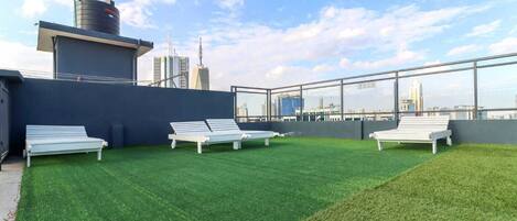 Terrasse sur le toit