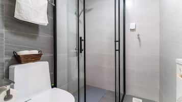 Classic Studio, City View | Bathroom | Free toiletries, slippers, towels, soap
