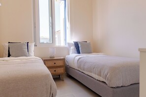 Apartment, Pool View | In-room safe, blackout curtains, iron/ironing board, free WiFi - Phaedrus Living: Seaside Thalassa Cretan 202 (Platanias)