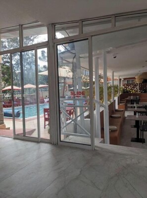 Interior entrance