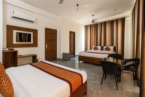 Vue sur la ville depuis l’hébergement