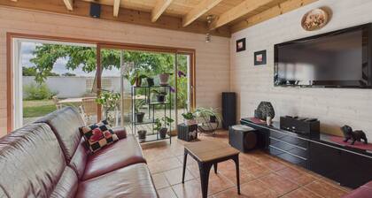 Belle et spacieuse maison au calme pour 8