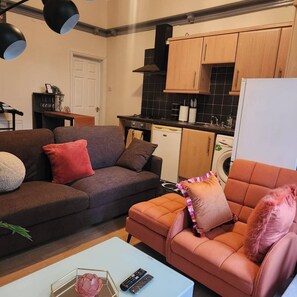 Apartamento, 1 quarto | Área de estar