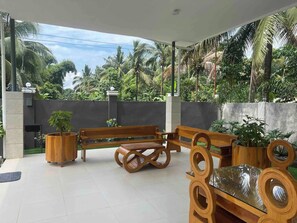 Hus, 3 soverom, røyk, privat basseng | Terrasse/patio