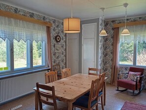 Shared Dormitory, 3 Bedrooms | Dining room - Room-sydtorp Charming old House in the c (Kemiönsaari)