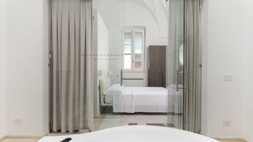 2 Schlafzimmer, Zimmersafe, kostenloses WLAN, Bettwäsche