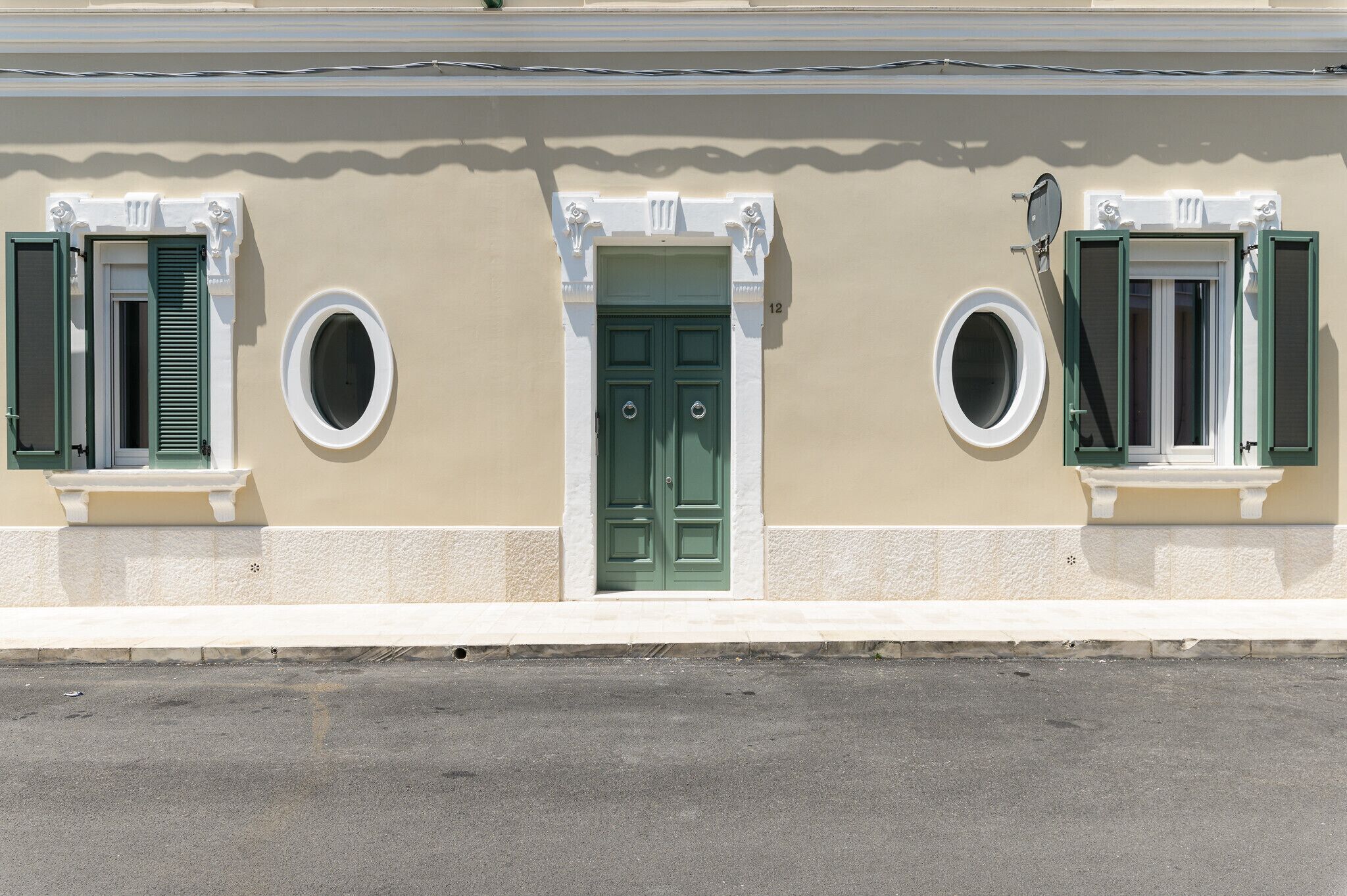 Detalhe da fachada