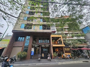 Fachada del alojamiento