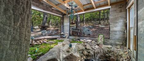 Enceinte de l’hébergement