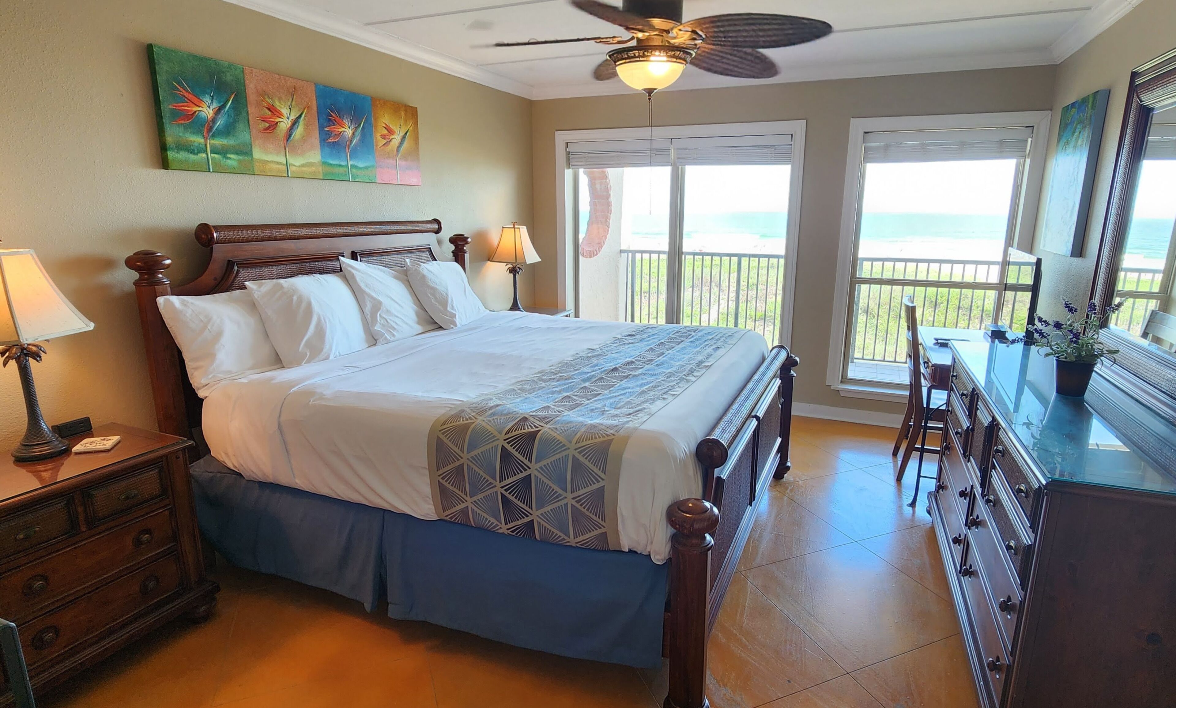 2 bedrooms, iron/ironing board, internet, bed sheets