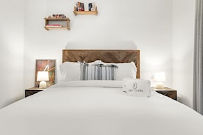 2 chambres, fer et planche Ă repasser, Wi-Fi, draps fournis