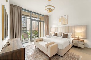 1 soveværelse, skrivebord, strygejern/strygebræt, Wi-Fi