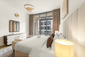 1 Schlafzimmer, Schreibtisch, Bügeleisen/Bügelbrett, WLAN