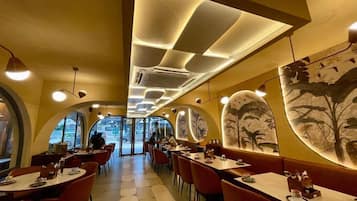 Lunch and dinner served, Indian cuisine