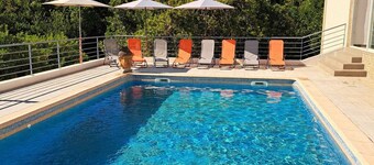 ☆☆☆Villa 160m2 /5000m2 land Private swimming pool not overlooked for 2-8pers max☆