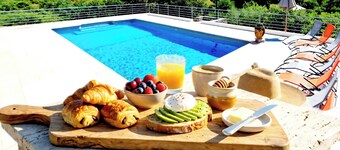 ☆☆☆5mn des plages 160m2 /5000m2 terrain Piscine privée sans vis à vis 2-8pers