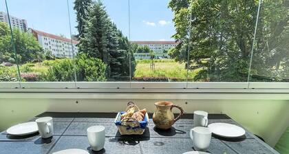 Gemütliche Wohnung für 4 Gäste mit W-LAN, TV, Balkon und Parkplatz