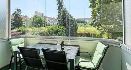 Gemütliche Wohnung für 4 Leute mit W-LAN, TV und Balkon