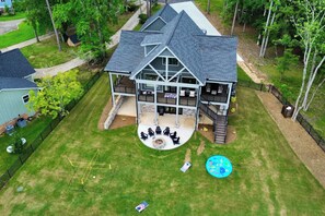 House (5 Bedrooms) | Interior - Dock + Views: Spacious Lake Sinclair Retreat (Milledgeville)