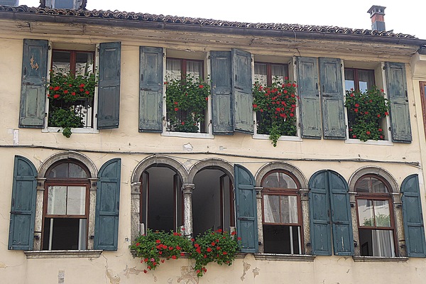 Fassade der Unterkunft
