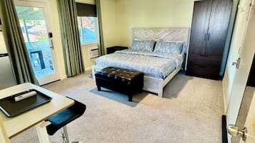 1 habitación, tabla de planchar con plancha, wifi y ropa de cama