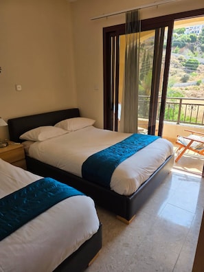 Apartment, 2 Bedrooms, Balcony, Garden View | 2 bilik tidur