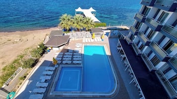 Seasonal outdoor pool