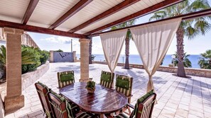 Outdoor dining - Villa Maria - mare e piscina - Salento Reservation (Patù)