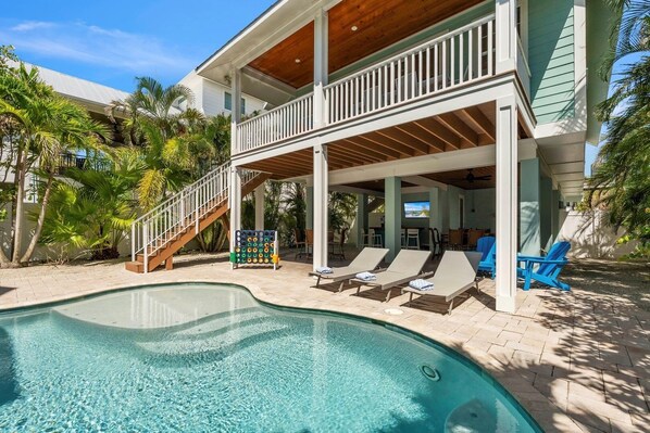 Maison, 3 chambres | Piscine