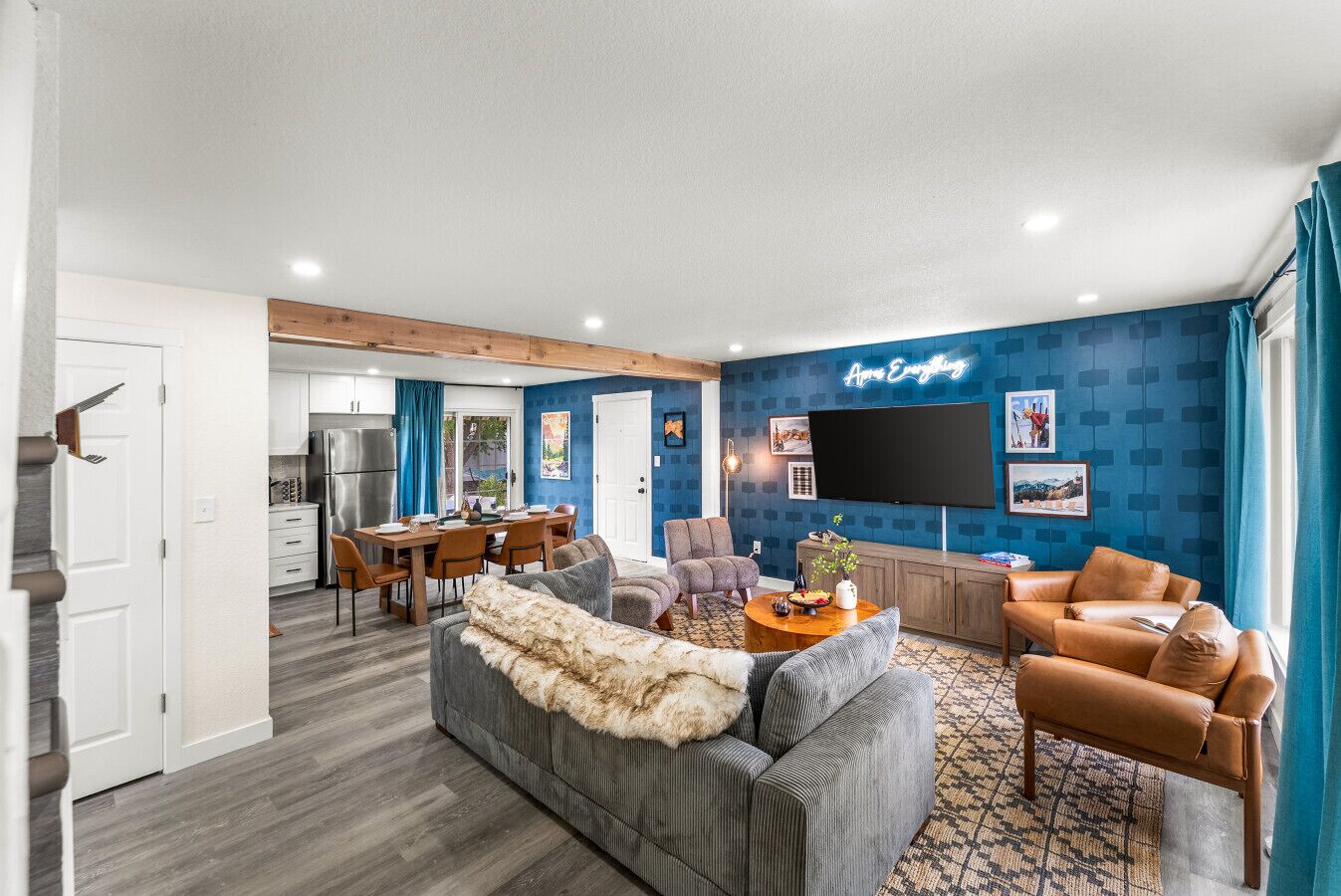 Smart-tv en tafelvoetbal