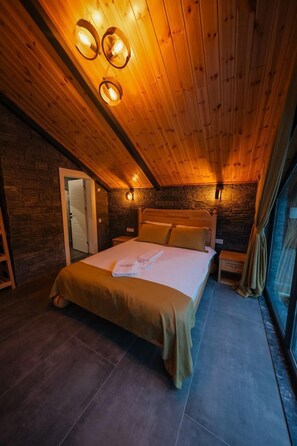 Bungalow Deluxe, vista montagna | Una scrivania, Wi-Fi gratuito