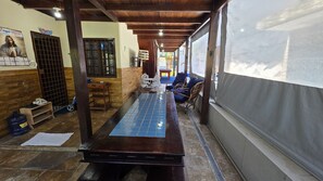 Classic House, Patio | Living area