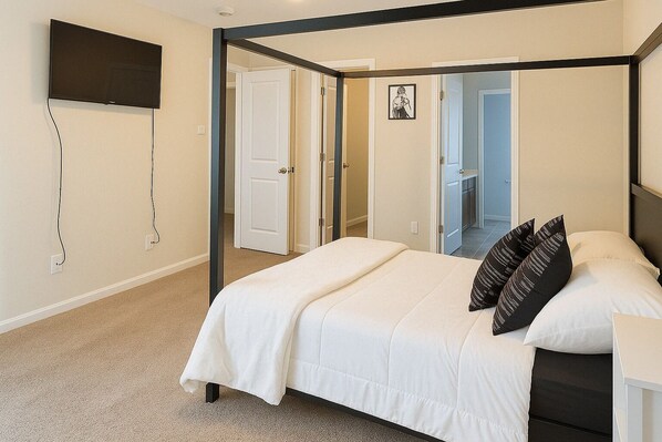 4 chambres, Wi-Fi gratuit, draps fournis