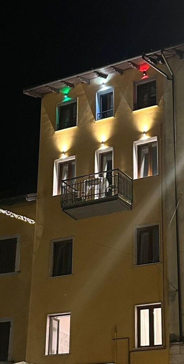 Façade de l’hébergement