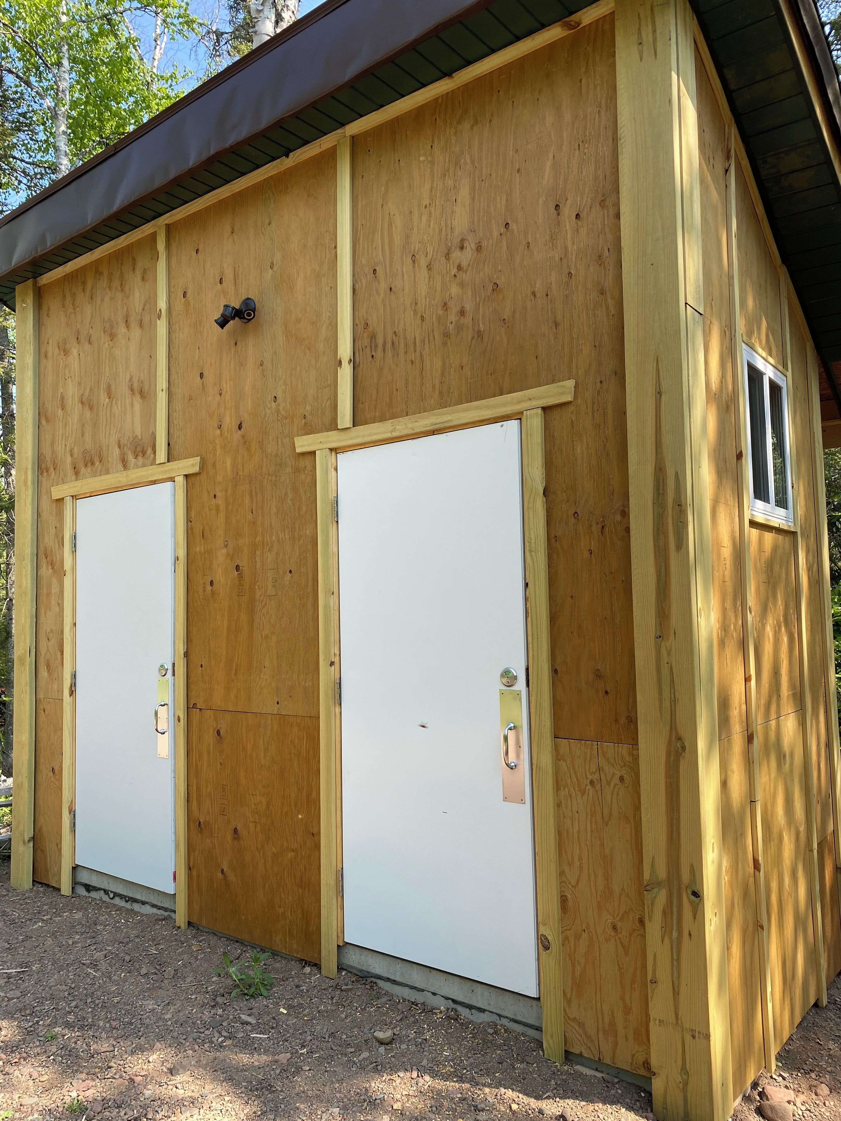 Enceinte de l’hébergement